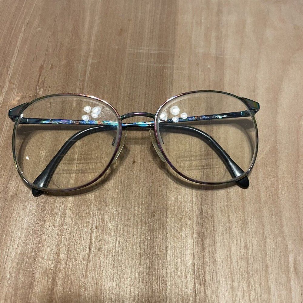 Charmant 4248 Eyeglass Sunglass Frames Iridescent Color - HP JAPAN 140mm 54 18